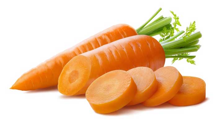 Carrot and castor oil for skin whitening face mask