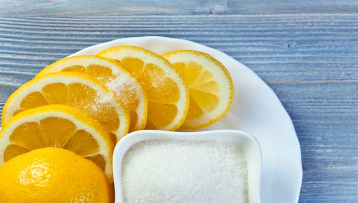 Home remedies for tan removal with lemon and sugar