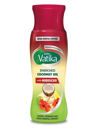 Vatika Enriched Coconut Hair Oil with Hibiscus for Beautiful Tresses