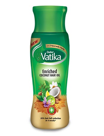 Vatika Enriched Coconut Hair Oil for Deep Conditioning